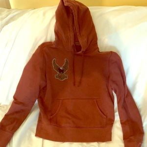 HARLEY DAVIDSON HOODIE MAROON SZ M
